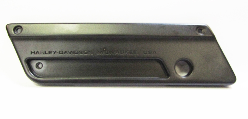 Saddlebag Face Plate Left Black