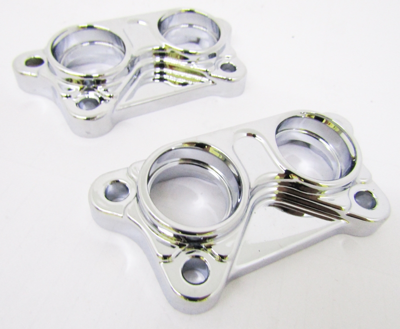 Tappet Cover Front & Rear Chrome