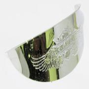 Headlight Wing Silver, 67791-91T, fits a Harley Davidson 5 Inch Multifit