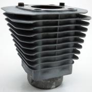 Barrels 883 Silver, 16465-04, fits a Harley Davidson Sportster® 2004 - up