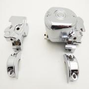 Master Cylinder Chrome Kit, 42307-07, fits a Harley Davidson Sportster '07 up