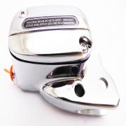 Clutch Master Cylinder Chrome, 42101-06, fits a Harley Davidson Multifit