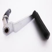 Brake Lever with Pad, 42407-87C, fits a Harley Davidson EVO Softail