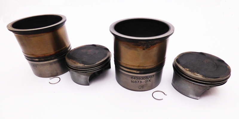 Piston with Liner Assembly Set of 2