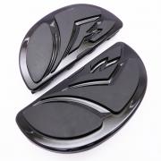 Floorboard Inlay Passenger Tribal, 50535-09, fits a Harley Davidson Multifit