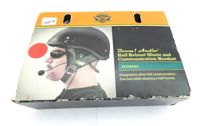 Boom Half Helmet Headset