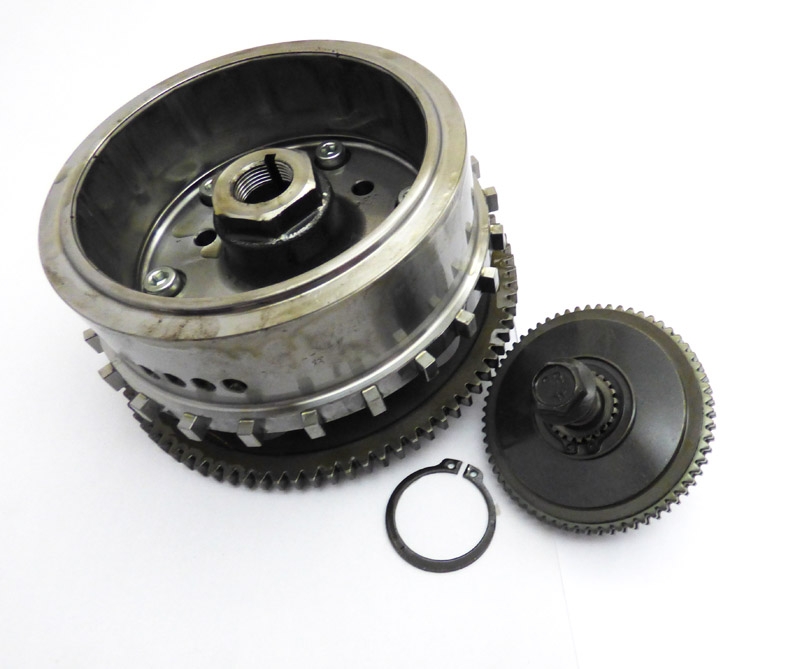 Rotor With Ball Catch Clutch
