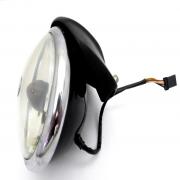 Headlight Assembly with Mounting Bracket, 69619-02A, fits a Harley Davidson Sportster