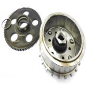 Rotor with Ball Catch Clutch Assembly, 31301-01K, fits a Harley Davidson Night Rod