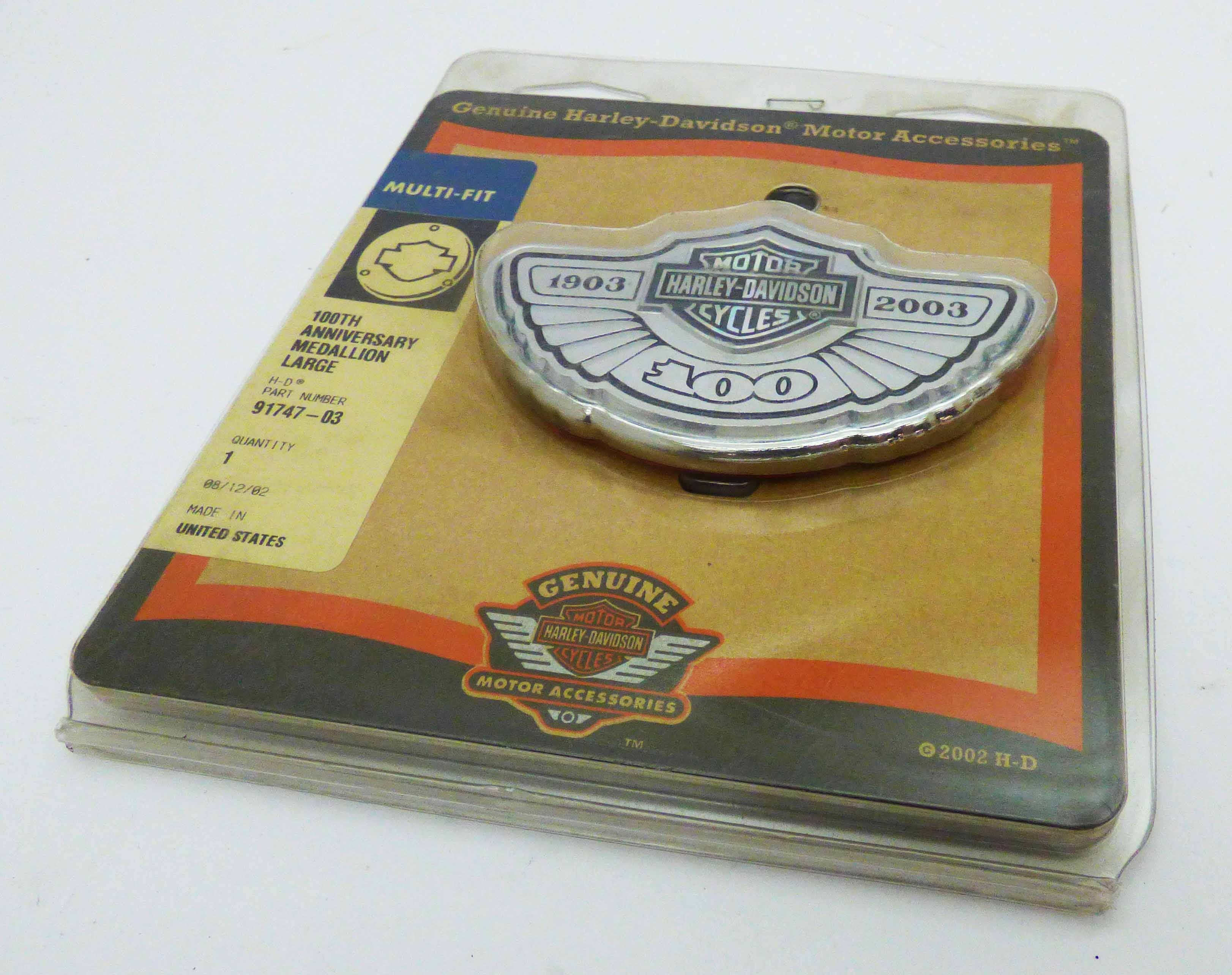 100th Anniversary Medallion Large