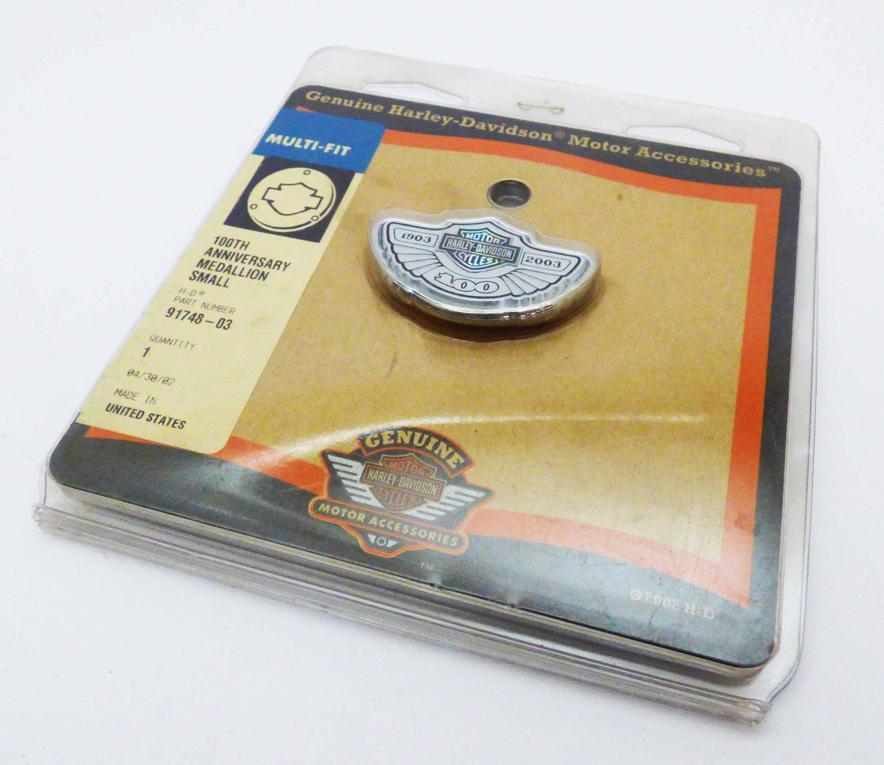 100th Anniversary Medallion Small