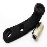 Footrest Support Right, 42481-03A, fits a Harley Davidson Dyna