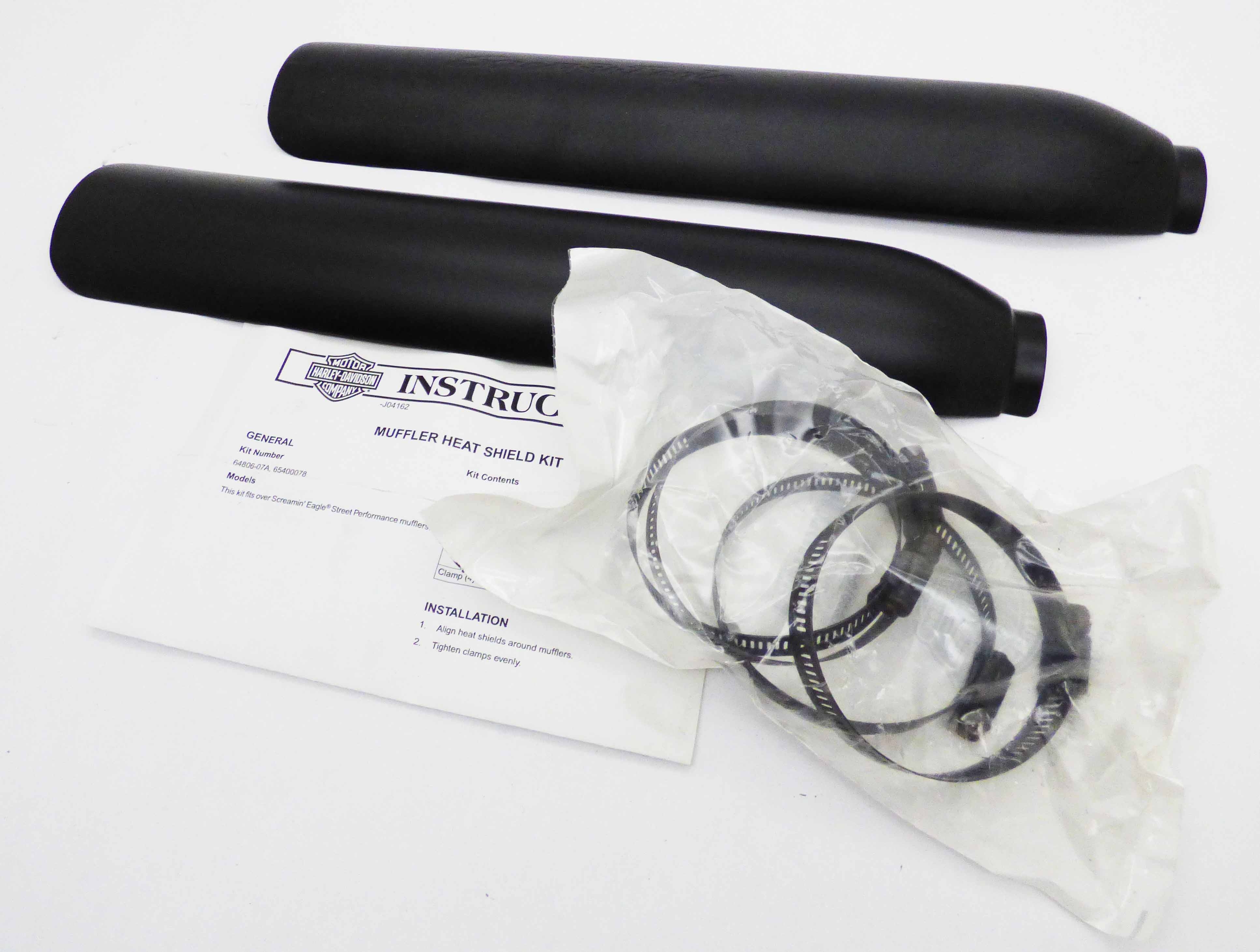 Heat Shield Assembly Black Screaming Eagle